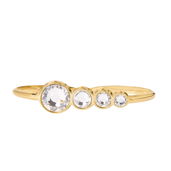 Les Interchangeables Double Bague Cascade