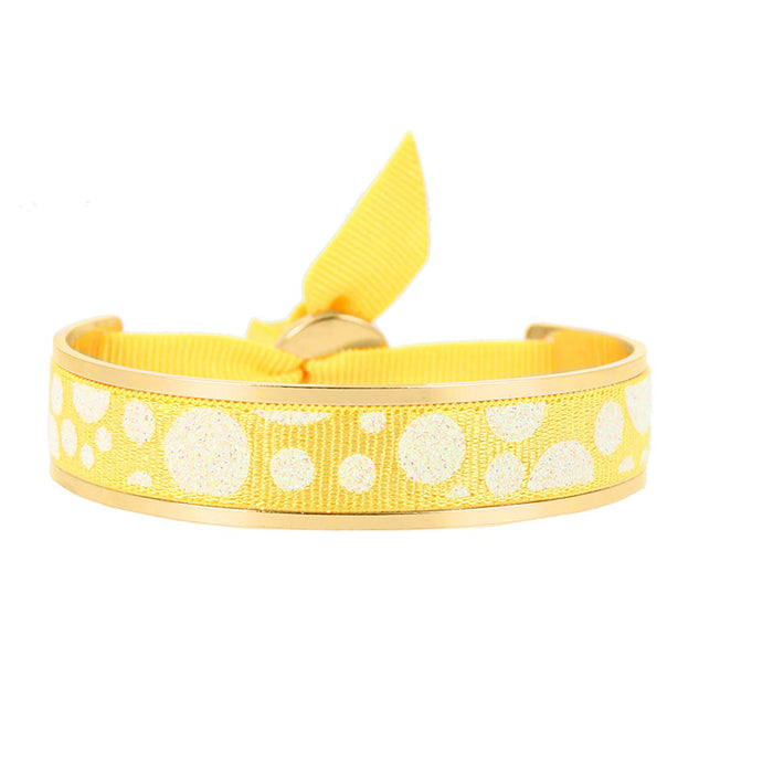 Les Interchangeables Jonc Ruban 9mm Glitter Bubble #