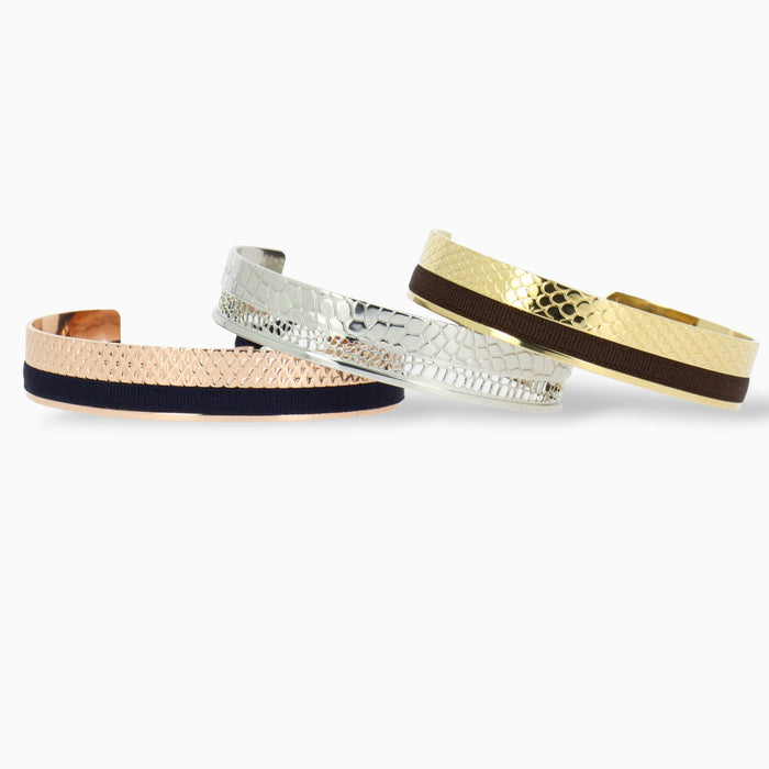 les interchangeables Jonc ruban frappé animal