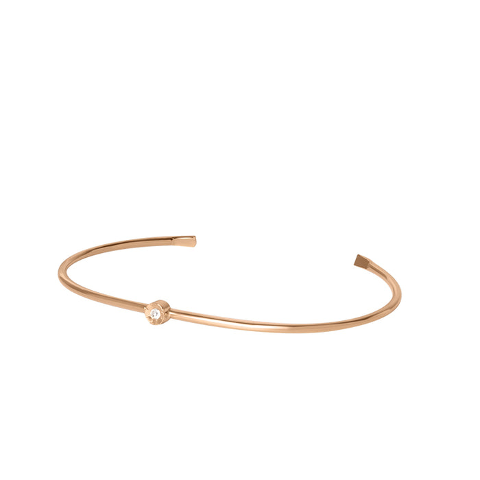 les interchangeables Jonc serti 1 fleur