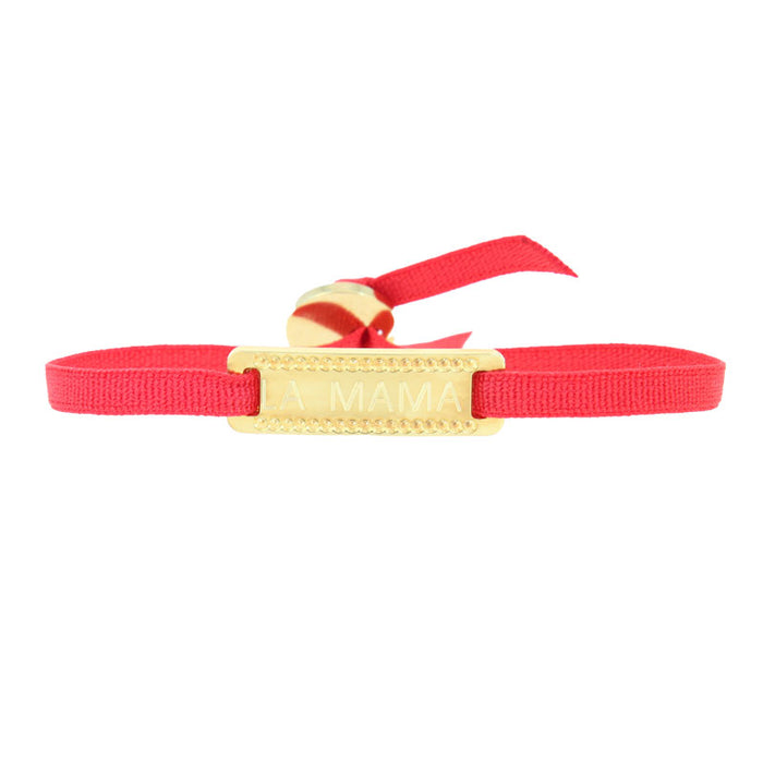 Les Interchangeables Plaque Ruban Perlé La Mama