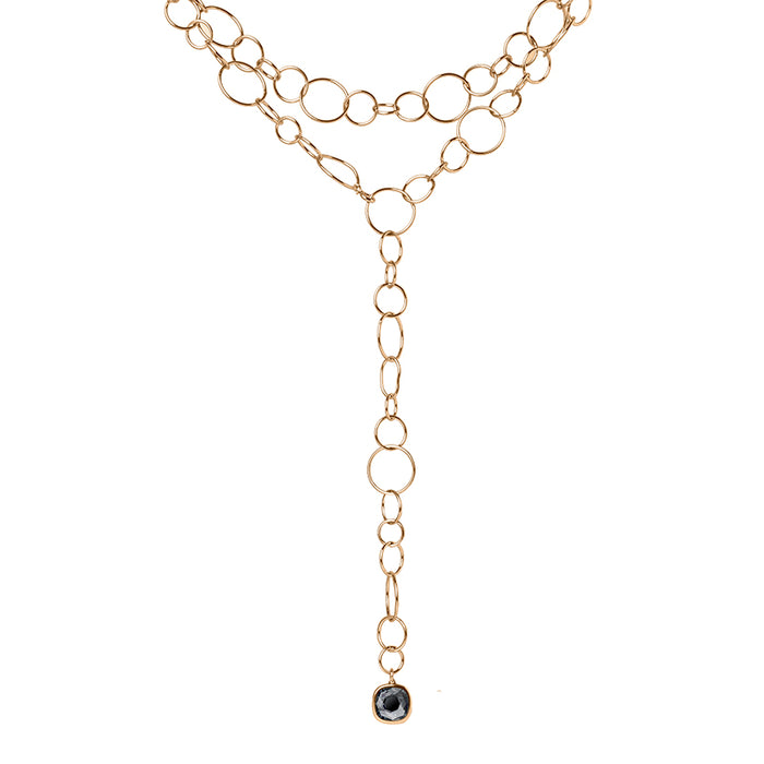 Les Interchangeables Sautoir Anneaux Pillow