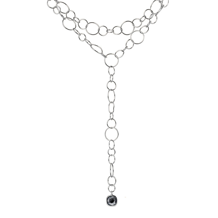 Les Interchangeables Sautoir Anneaux Pillow