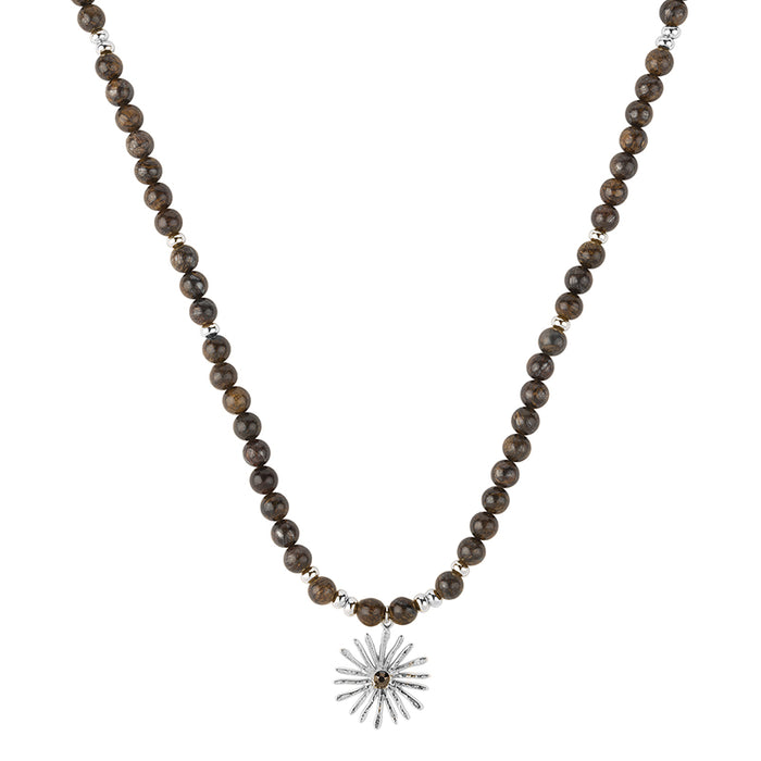 Les Interchangeables Sautoir Perle Soleil