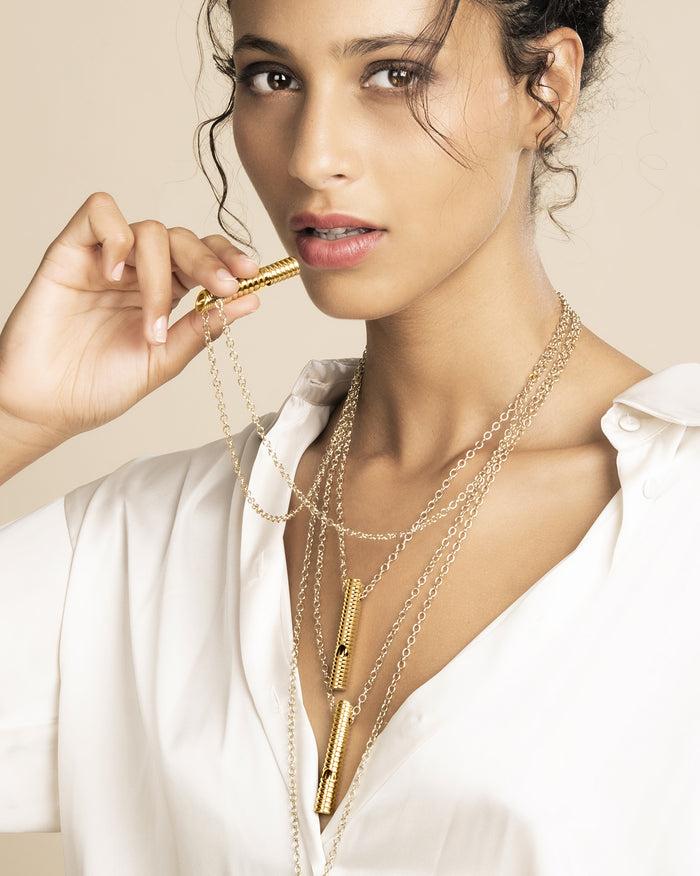 Les Interchangeables Sifflet Full Rond Sur Chaine