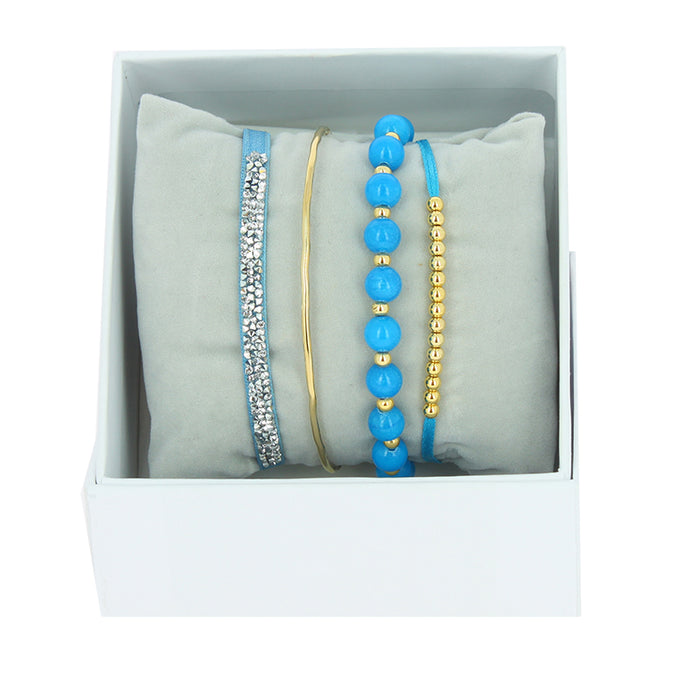 Les Interchangeables Strass Box Jonc Fil