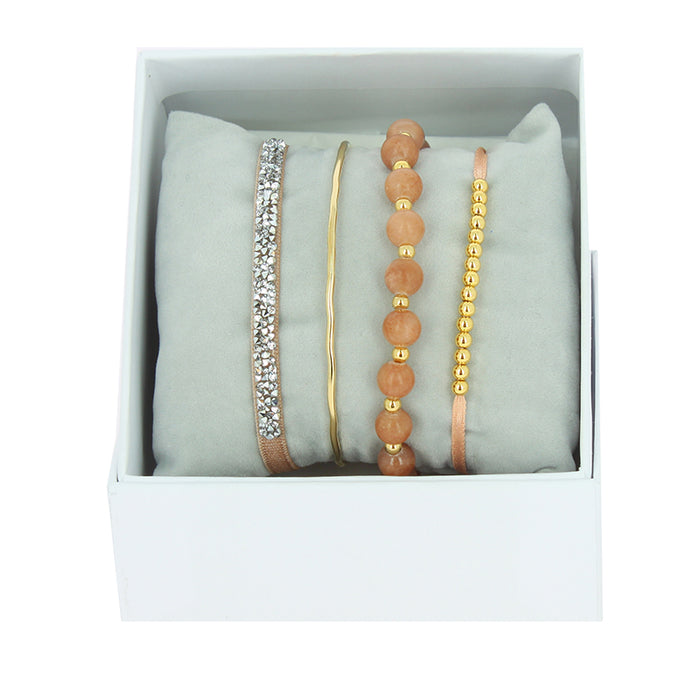 Les Interchangeables Strass Box Jonc Fil