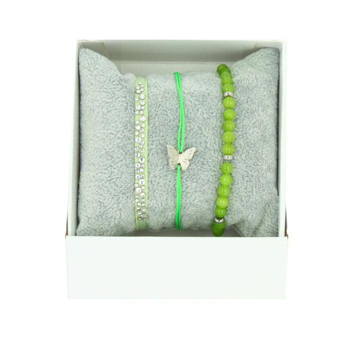 les interchangeables Strass box papillon