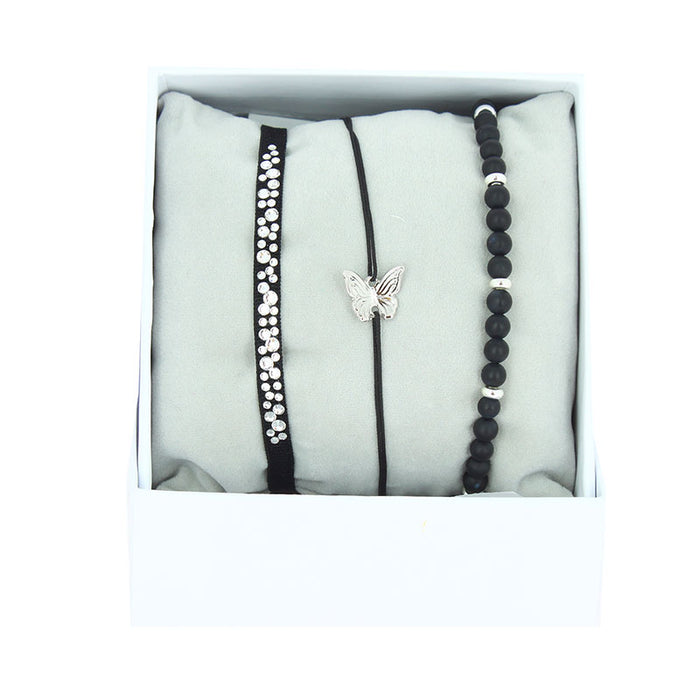 Les Interchangeables Strass Box Papillon