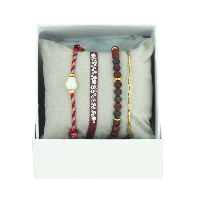 les interchangeables Strass box perle ovale