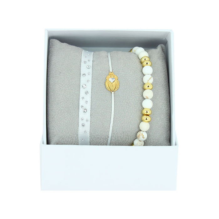 les interchangeables Strass box scarabée