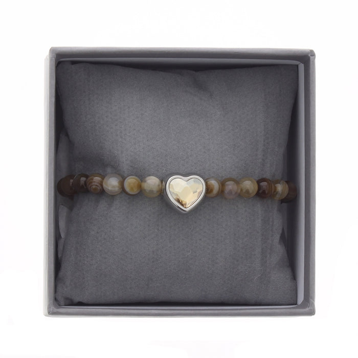 les interchangeables Strass box the heart