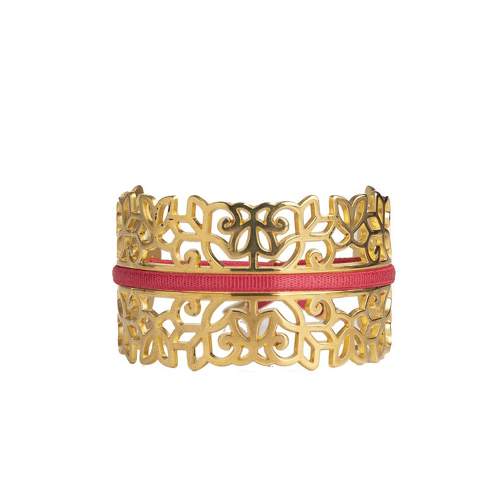 les interchangeables Manchette ruban elegante dentelle