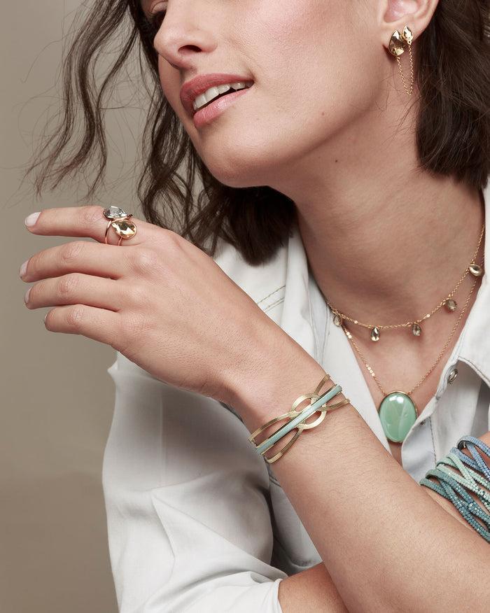 Les Interchangeables Manchette Ruban Elegante Ronde