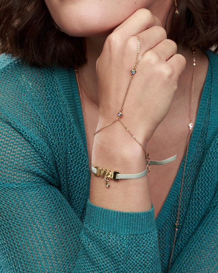 Les Interchangeables Plaque Ruban 3mm Elegant Coeur