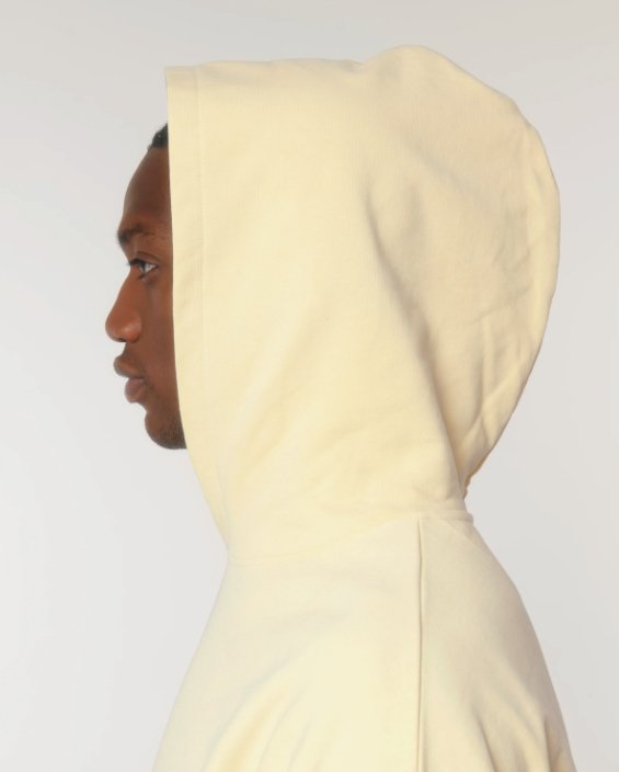 Les Petits Basics Après Neige. Unisex Dry Hand Feel Pastel Yellow Hoodie