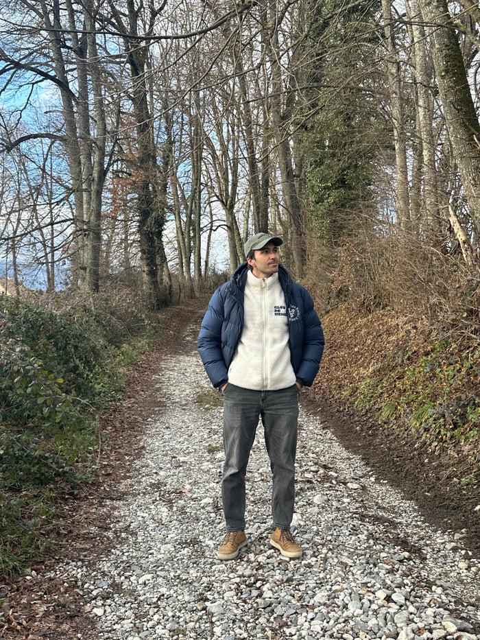 Les Petits Basics Club De Neige. Unisex Sherpa Zip Thru