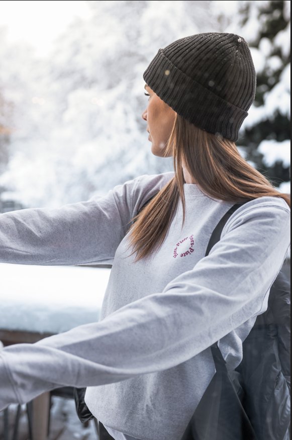 les petits basics Hors piste. unisex recycled sweater