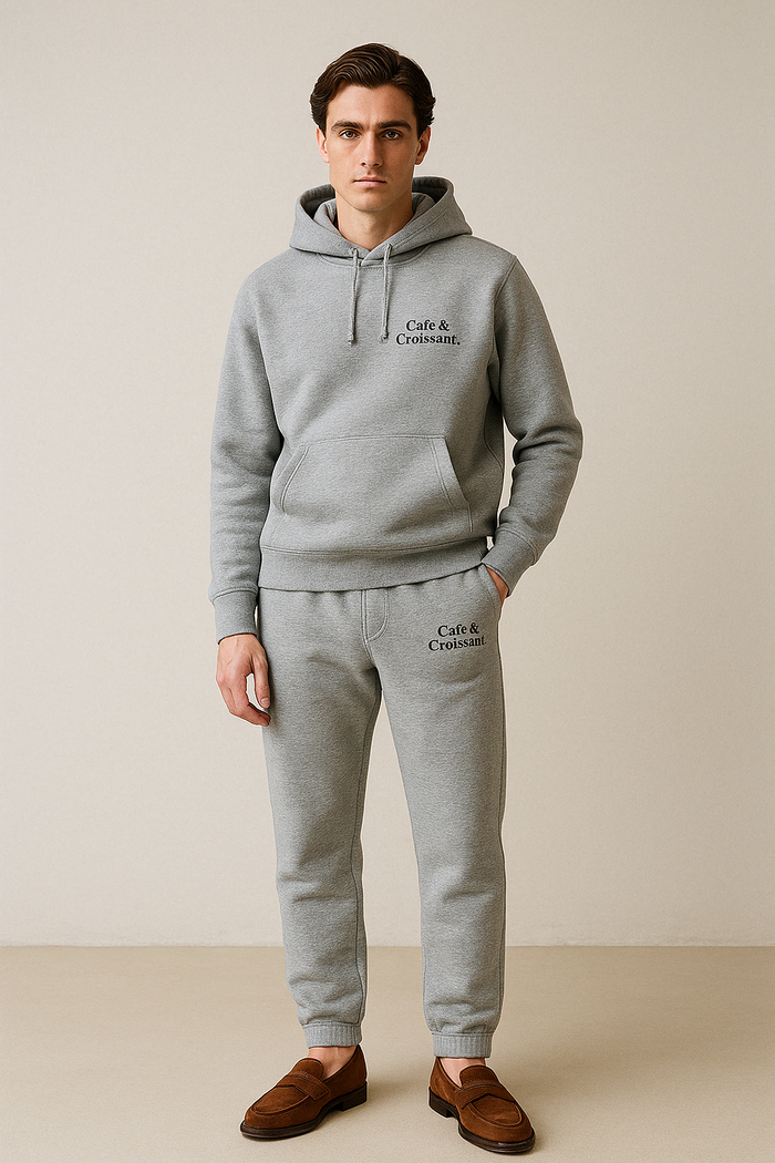 Les Petits Basics Café & Croissant. Unisex Joggers
