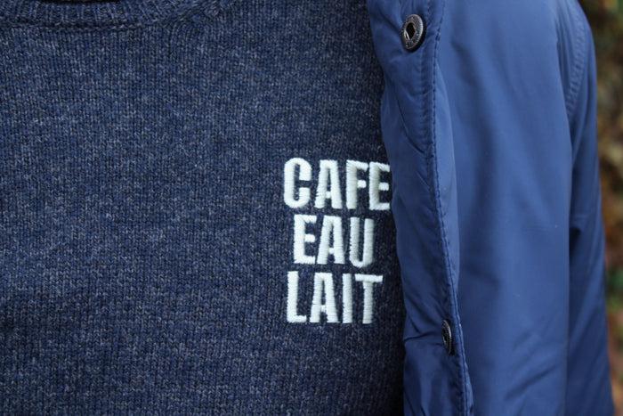 Les Petits Basics Café. Eau. Lait. Merino Wool Jumper