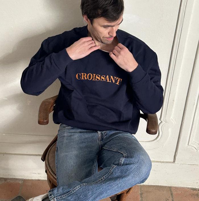 Les Petits Basics Croissant Unisex Boxy Sweater