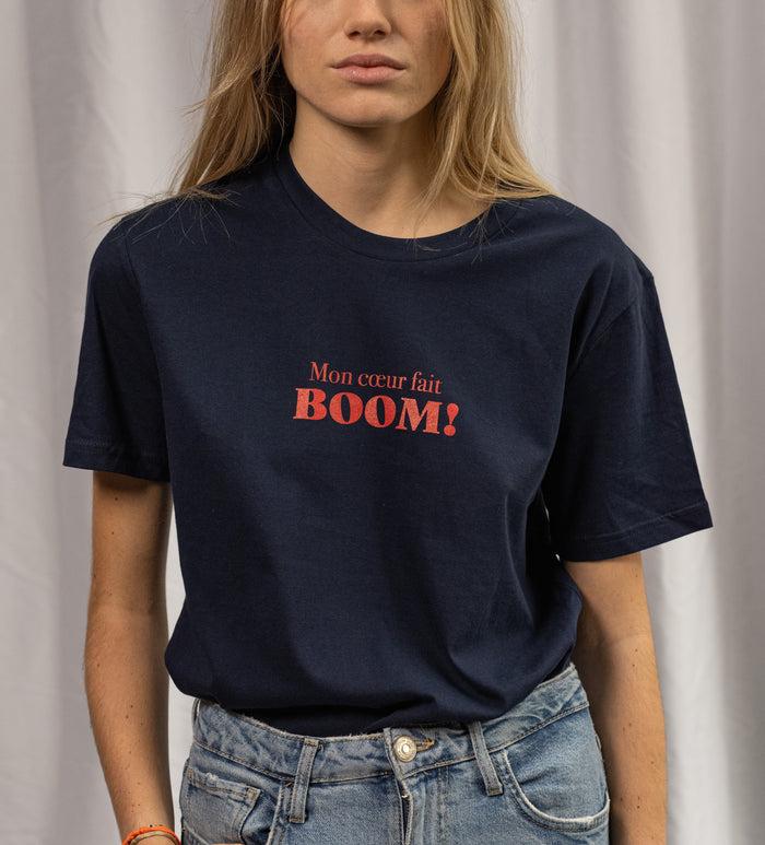 Les Petits Basics Kids Cotton T Shirt Mon Coeur
