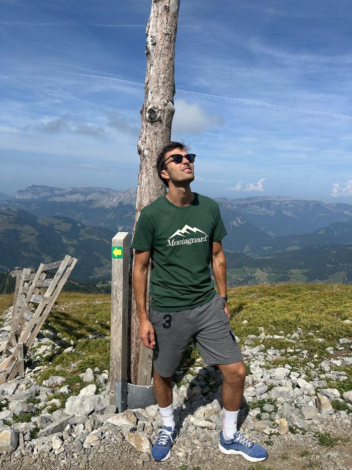 Les Petits Basics Montagnard. Unisex Cotton T Shirt