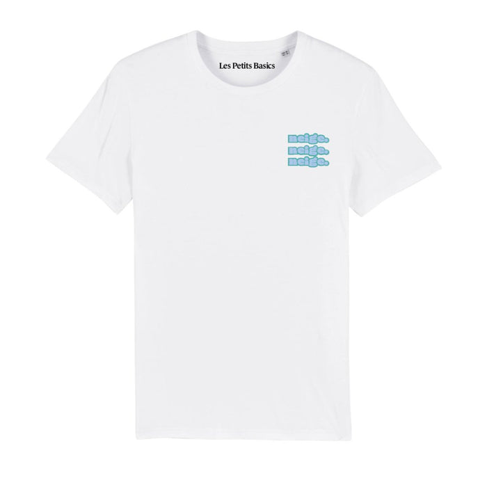 les Petits Basics Neige. Unisex Cotton T Shirt