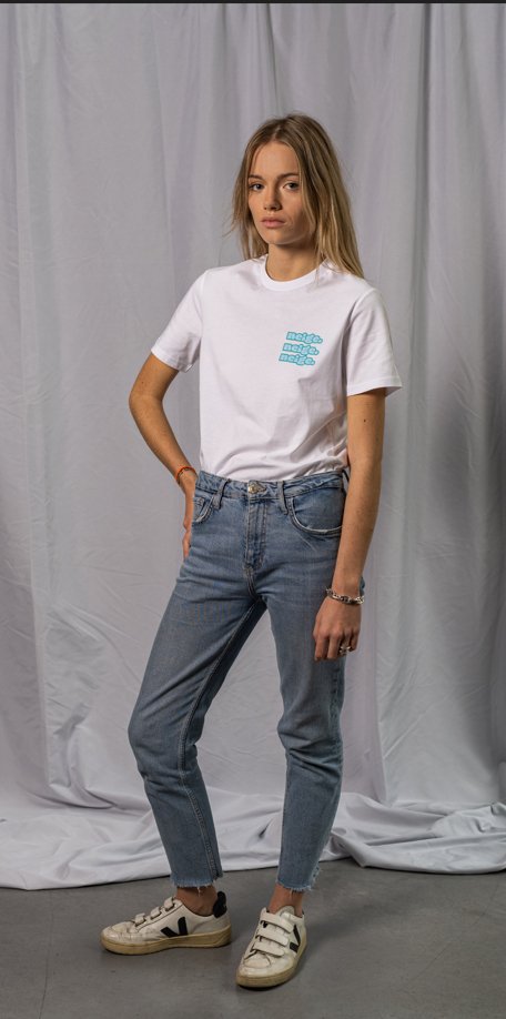 les Petits Basics Neige. Unisex Cotton T Shirt