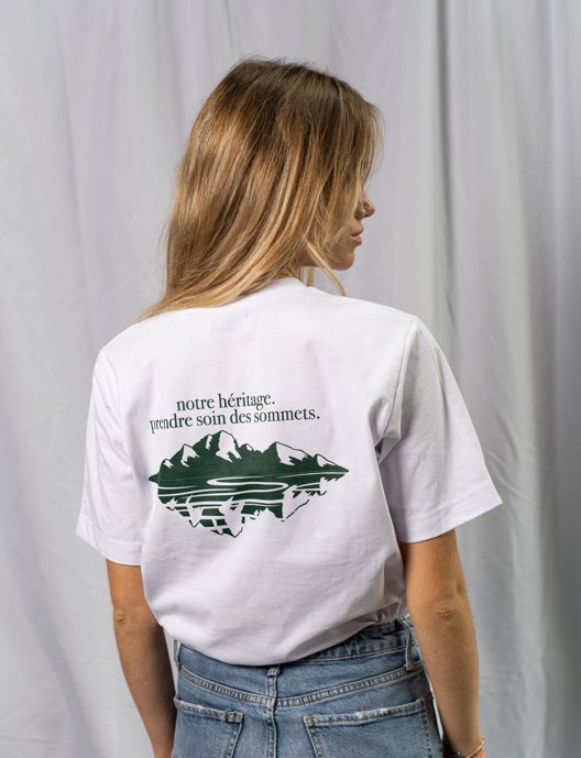 Les Petits Basics Les Sommets. Heavy Cotton Unisex T Shirt