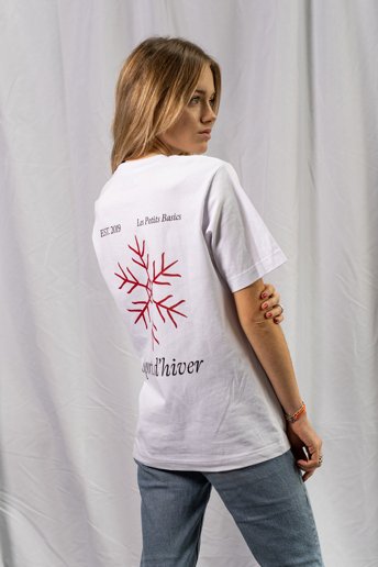 les petits basics Sport d'hiver. heavy cotton unisex t shirt