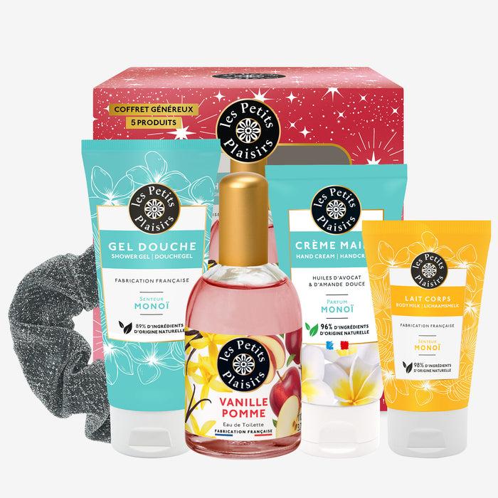 les petits plaisirs Coffret Nuit étoilée Vanille Pomme