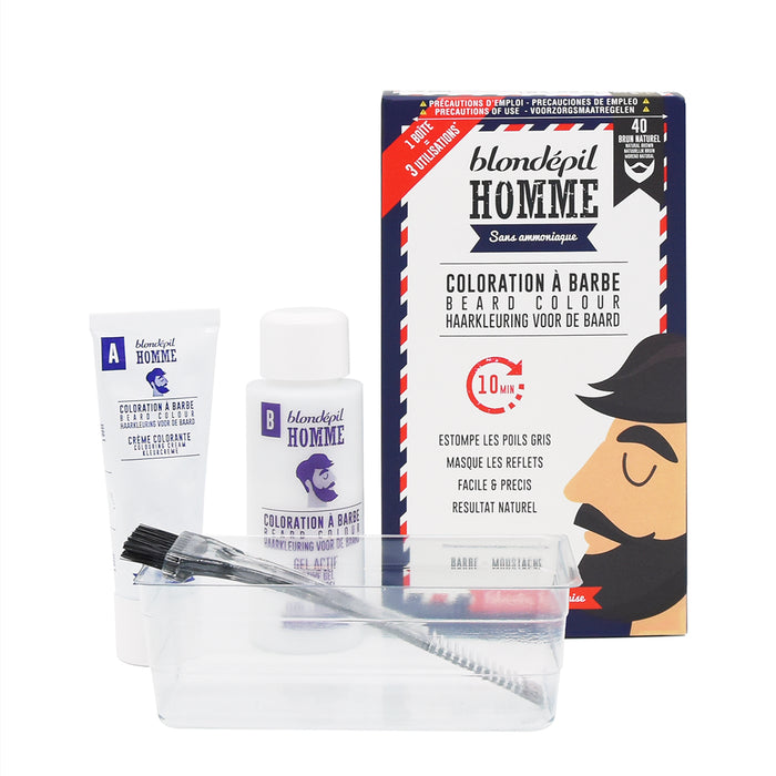 Les Petits Plaisirs Coloration à Barbe BRUN NATUREL N°40