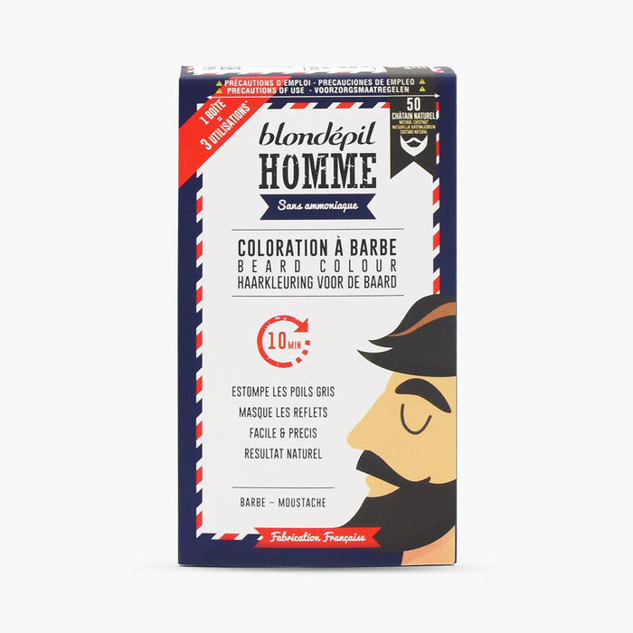les petits plaisirs Coloration à Barbe CHATAIN NATUREL n°50