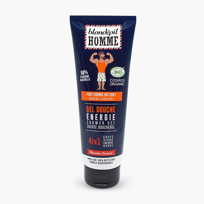 les petits plaisirs Gel douche ÉNERGIE 4en1 certifié BIO COSMOS