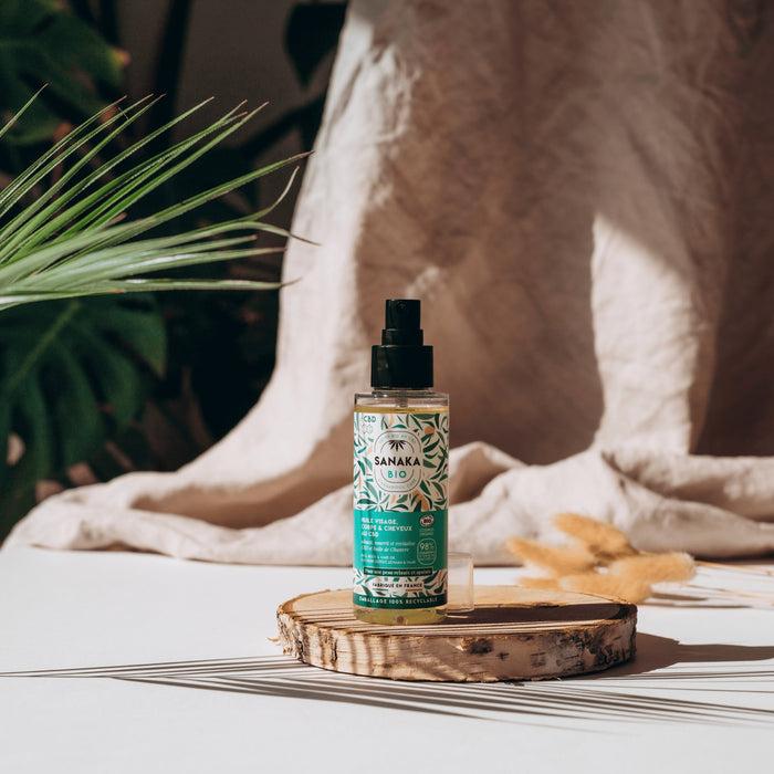 Les Petits Plaisirs Huile Visage Corps & Cheveux Au CBD
