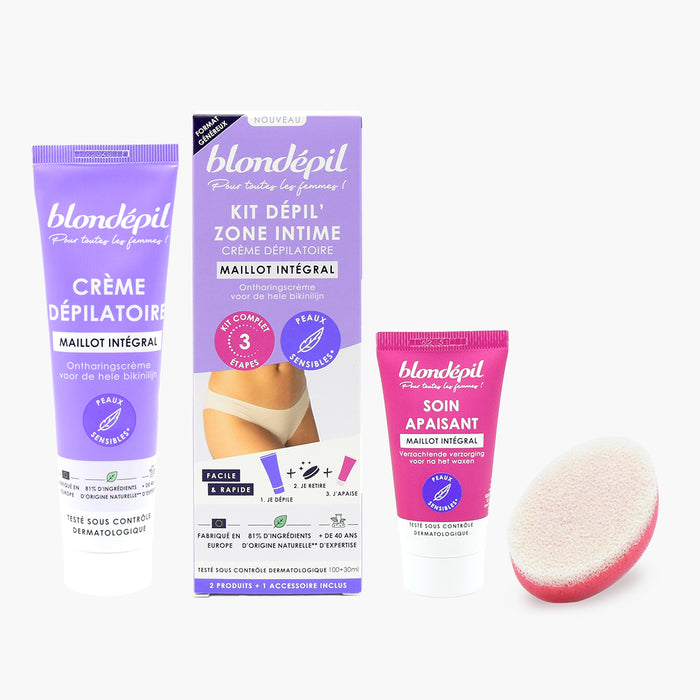 Les Petits Plaisirs Kit Dépil' Zone Intime Maillot Intégral