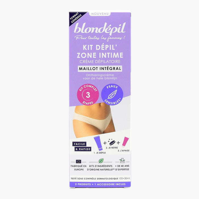 les petits plaisirs Kit Dépil' Zone Intime Maillot intégral