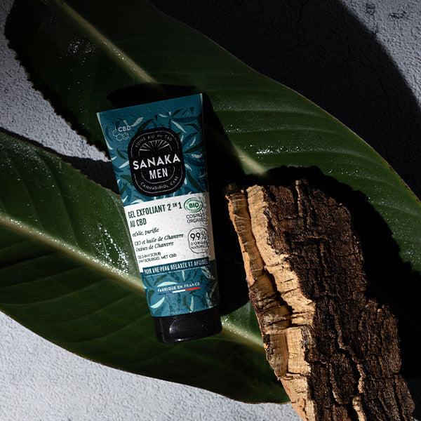 Les Petits Plaisirs Gel Exfoliant 2 En 1 Au CBD