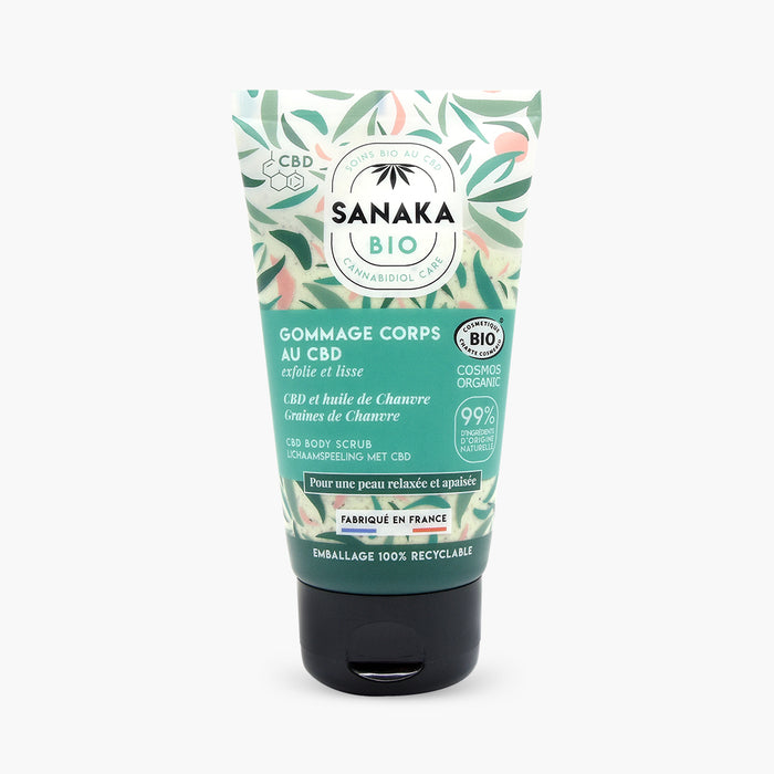 les petits plaisirs Gommage corps au CBD