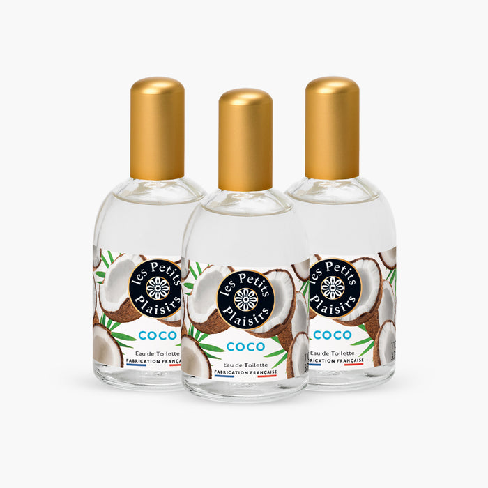 les petits plaisirs Lot 3 Eaux de toilette Coco