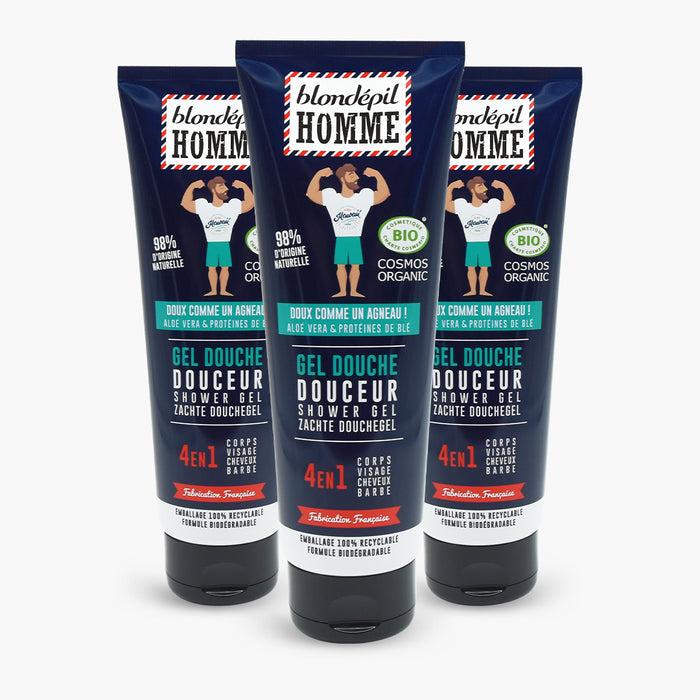 les petits plaisirs Lot 3 gels douche Douceur