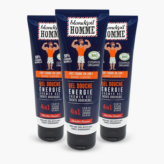 les petits plaisirs Lot 3 gels douche Energie