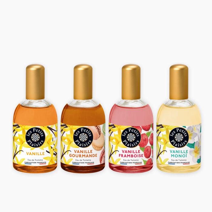 les petits plaisirs Lot 4 Eaux de toilette Vanille