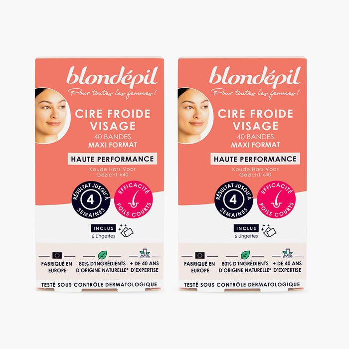 les petits plaisirs Lot de 2 Cires visage x40