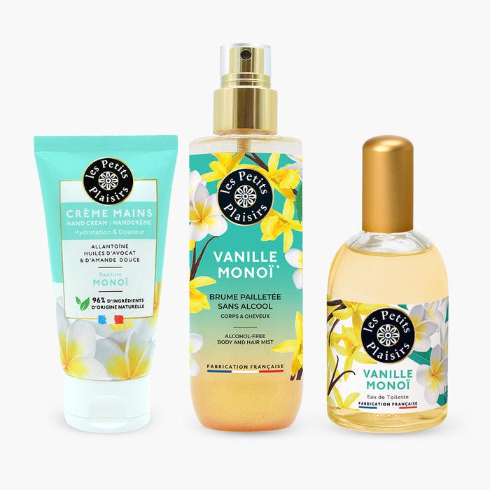 les petits plaisirs Trio Monoï