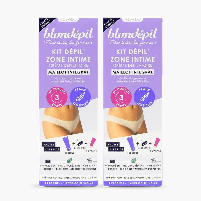 les petits plaisirs Lot de 2 Crèmes dépilatoires zones intimes
