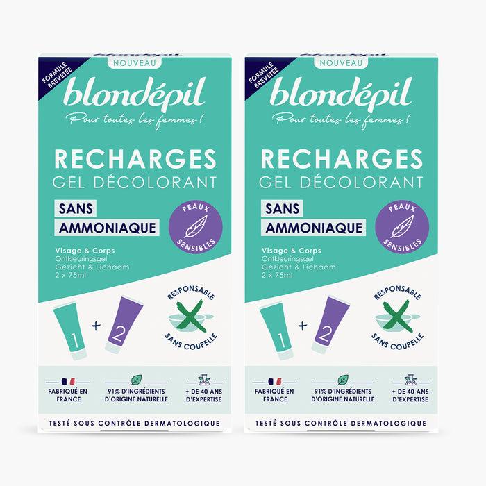 les petits plaisirs Lot de 2 Recharges Décolor sans Ammoniaque