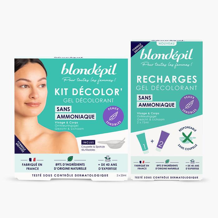 les petits plaisirs Lot DECOLOR' sans Ammoniaque & 1 Recharge
