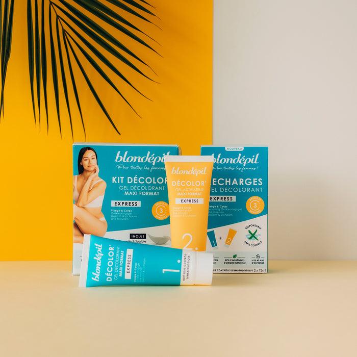 Les Petits Plaisirs Lot Décolorant Express Maxi + 2 Recharges Express